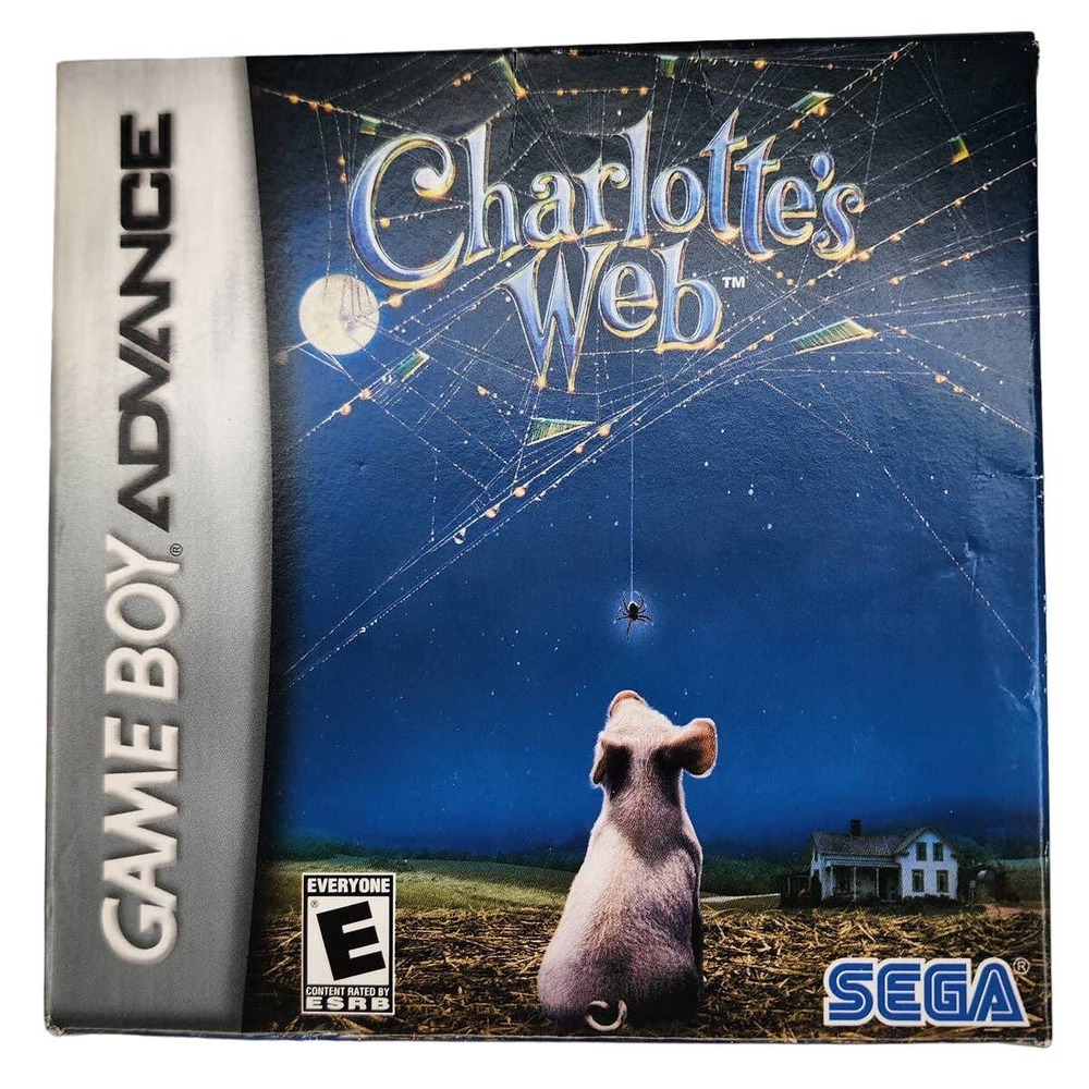 Charlotte's Web (Nintendo Game Boy Advance, 2006) Video Game Y2K